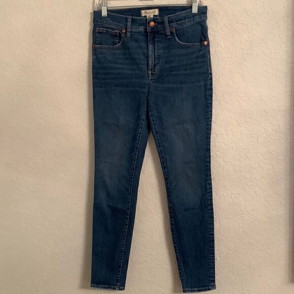 MADEWELL 9” Mid- Rise Skinny Jeans Size 28 - Picture 1 of 13